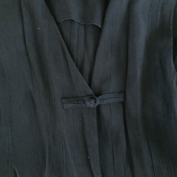 Nipon Studio flowy black tunic vest - Picture 4 of 4